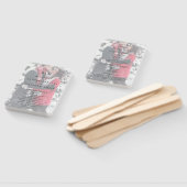 ローレンモノグラムフォトエレガントな結婚式 ハンドファン (組立なし)