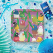 ローレンローゼンバーグオリジナルパレーケ9"スクエア ペーパープレート (パーティー)