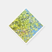 ローレンローゼンベルグブルーミングフォルシンシアカクテルナプキン スタンダードカクテルナプキン (角)