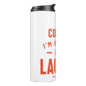 ローレン名パーソナライズされた誕生日ギフト タンブラー (回転左)