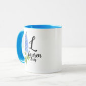 ローレン - 7月 誕生花 ラークスパー マグ (正面左)