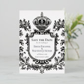 ローレ華美ルとフィ結婚リグリー 箔招待状 (立ち正面)