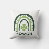 ローワンクローバーボホーレインボー クッション (裏面)