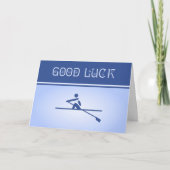 ローワーブルーのスポーツ頑張ろう カード (正面)