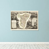 ローワーライン部 キャンバスプリント (インサイチュ (ウッドフロア))