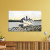 ローワーレイクビュークラマス キャンバスプリント (インサイチュ (リビング))