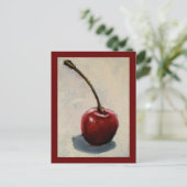 ローンさくらんぼ絵画ズ ポストカード (スタンド正面)