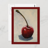 ローンさくらんぼ絵画ズ ポストカード (正面/裏面)