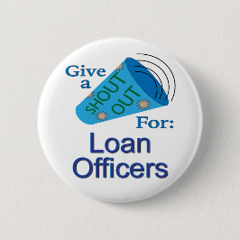 ローンの役員に大声で叫ぶ 缶バッジ