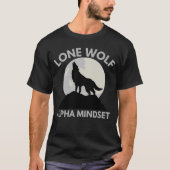 ローンウルフのアルファマインドセットTシャツ Tシャツ (正面)