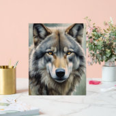 ローンウルフやる気を起こさせるア感動的ート アクリルサイン (ウェディング)