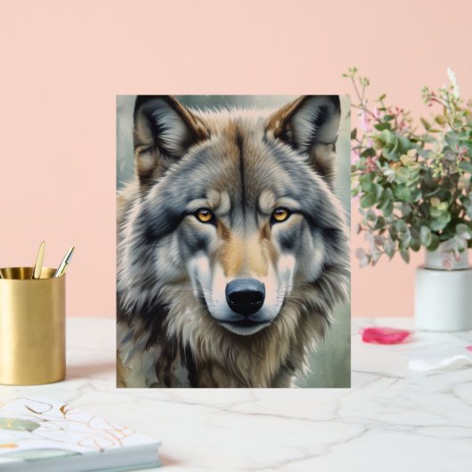 ローンウルフやる気を起こさせるア感動的ート アクリルサイン (ウェディング)