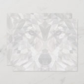 ローンウルフジオメトリックポートレート (正面/裏面)