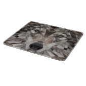 ローンウルフジオメトリックポートレート カッティングボード (角)