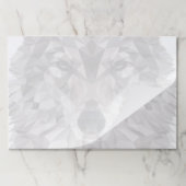 ローンウルフジオメトリックポートレート ペーパーパッド (折り畳み)