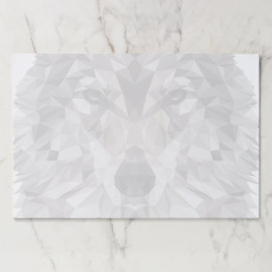 ローンウルフジオメトリックポートレート ペーパーパッド