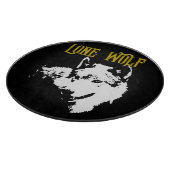 ローンウルフ男性シグマモダンミニマル カッティングボード (角)