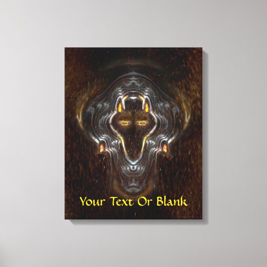 ローンウルフ キャンバスプリント (正面)