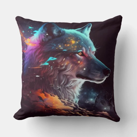 ローンウルフ クッション (正面)