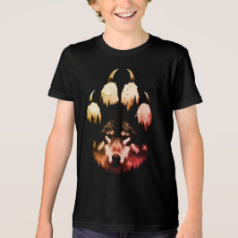 ローンウルフ。ワイルドソウル トライブレンドＴシャツ