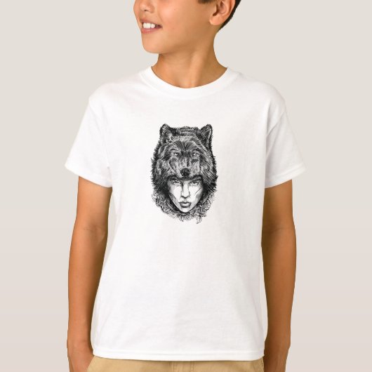 ローンウルフ Tシャツ (正面)