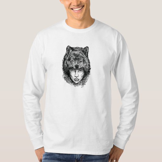 ローンウルフ Tシャツ (正面)