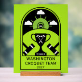 ローンクロケット アクリルサイン (ニュートラル)