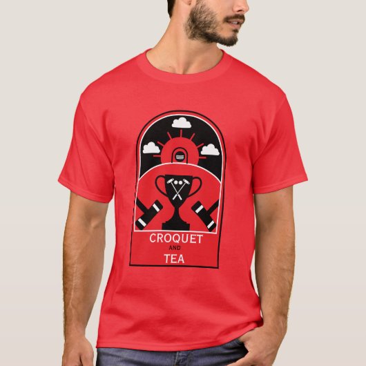 ローンクロケット Tシャツ (正面)