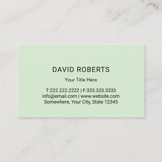 ローングリ気にーンシェーズツリーロゴ造園 名刺 (裏面)