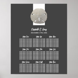 ローンサンドドル、炭、結婚の座席表 ポスター