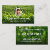 ローンサーカスタムビス造園ヤード気に 名刺 (正面/裏面)