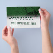 ローンサービスモダンプロフェッショナルフライヤー チラシ (ハンドル)