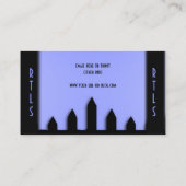 ローンサービス両面デザイン 名刺 (裏面)