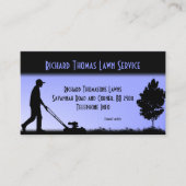 ローンサービス両面デザイン 名刺 (正面)