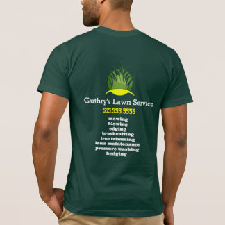 ローンサービス会社/造園Tシャツ Tシャツ