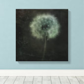 ローンダンデかわいらしリオン キャンバスプリント (インサイチュ (ウッドフロア))