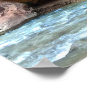 ローンツリーシオン国立公園ヴァージンリバーフォト ポスター (角)