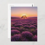 ローンツリーノースヨークムーア国立公園イングランド ポストカード (正面/裏面)