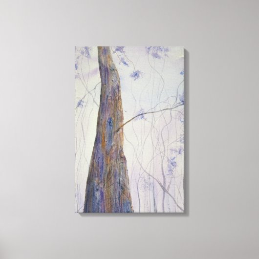 ローンティンバーウォーター色 キャンバスプリント (正面)
