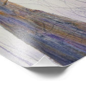 ローンティンバーウォーター色 フォトプリント            (角)