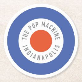 ローンデルパーティーコースター ラウンドペーパーコースター