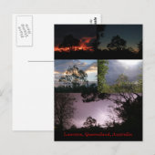 ローントン、クイーンズランド、オーストラリア ポストカード (正面/裏面)