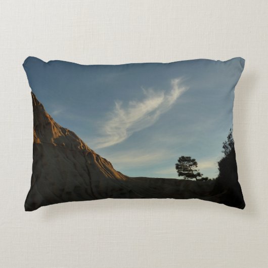 ローントーレイパインカリフォルニアサンセットランドスケープ アクセントクッション (正面)