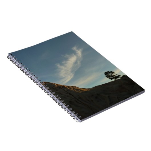 ローントーレイパインカリフォルニアサンセットランドスケープ ノートブック (右側)