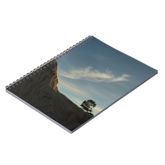 ローントーレイパインカリフォルニアサンセットランドスケープ ノートブック (左側)