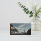 ローントーレイパインカリフォルニアサンセットランドスケープ 名刺 (スタンド正面)