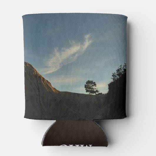 ローントーレイパインカリフォルニアサンセットランドスケープ 缶クーラー (裏面)