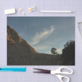 ローントーレイパインカリフォルニアサンセットランドスケープ 薄葉紙 (クラフト)