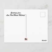 ローンパイン山ホイットニーハガキ ポストカード (裏面)