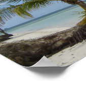 ローンパームオンザキューバビーチ ポスター (角)